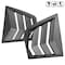 Spec-D Tuning 11-21 Dodge Charger Side Window Louvers Matte Black WLUQ-CHG11BK-PQ - alternate 1